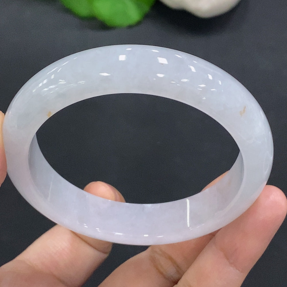Jadeite Round Bangle Size 57.3 Total Weight Approx. 59.4g