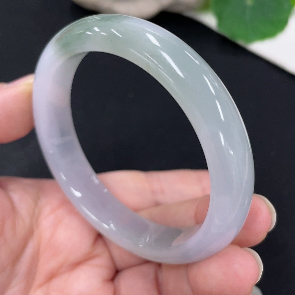 Jadeite Round Bracelet Size 55 Total Weight Approx. 47.2g