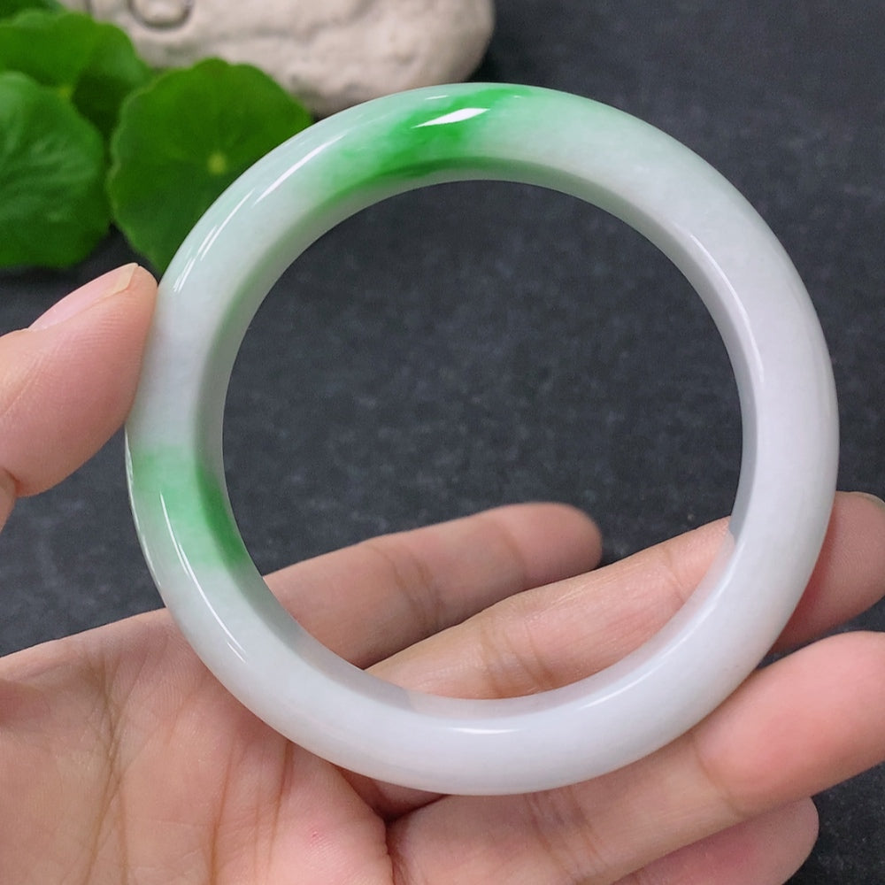 Jadeite Regular Bracelet Size 54mm Total Weight Approx. 57.67g