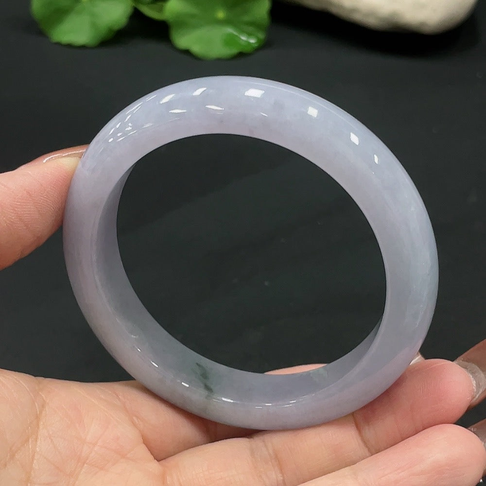Jadeite Round Bangle Size 56.7 Total Weight Approx. 62.94g
