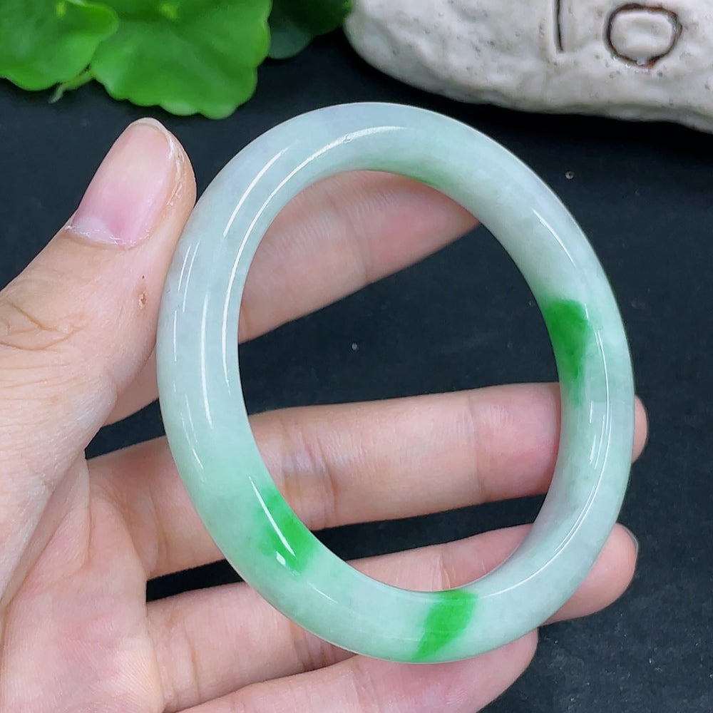 Jadeite Round Bangle