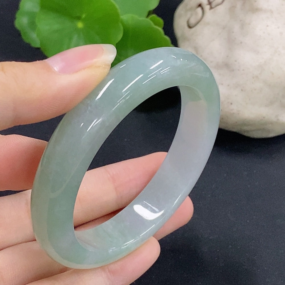 Jadeite Round Bangle Size 53.3 Total Weight Approx. 54.73g