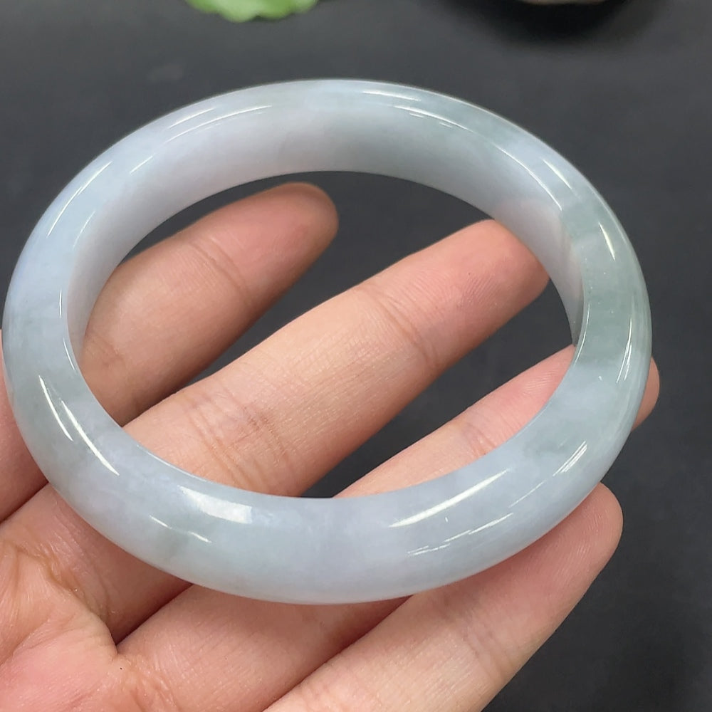 Jadeite Round Bangle Size 56.9 Total Weight 54.606g