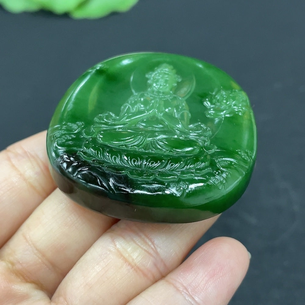 Hetian Jade Pendant Guanyin