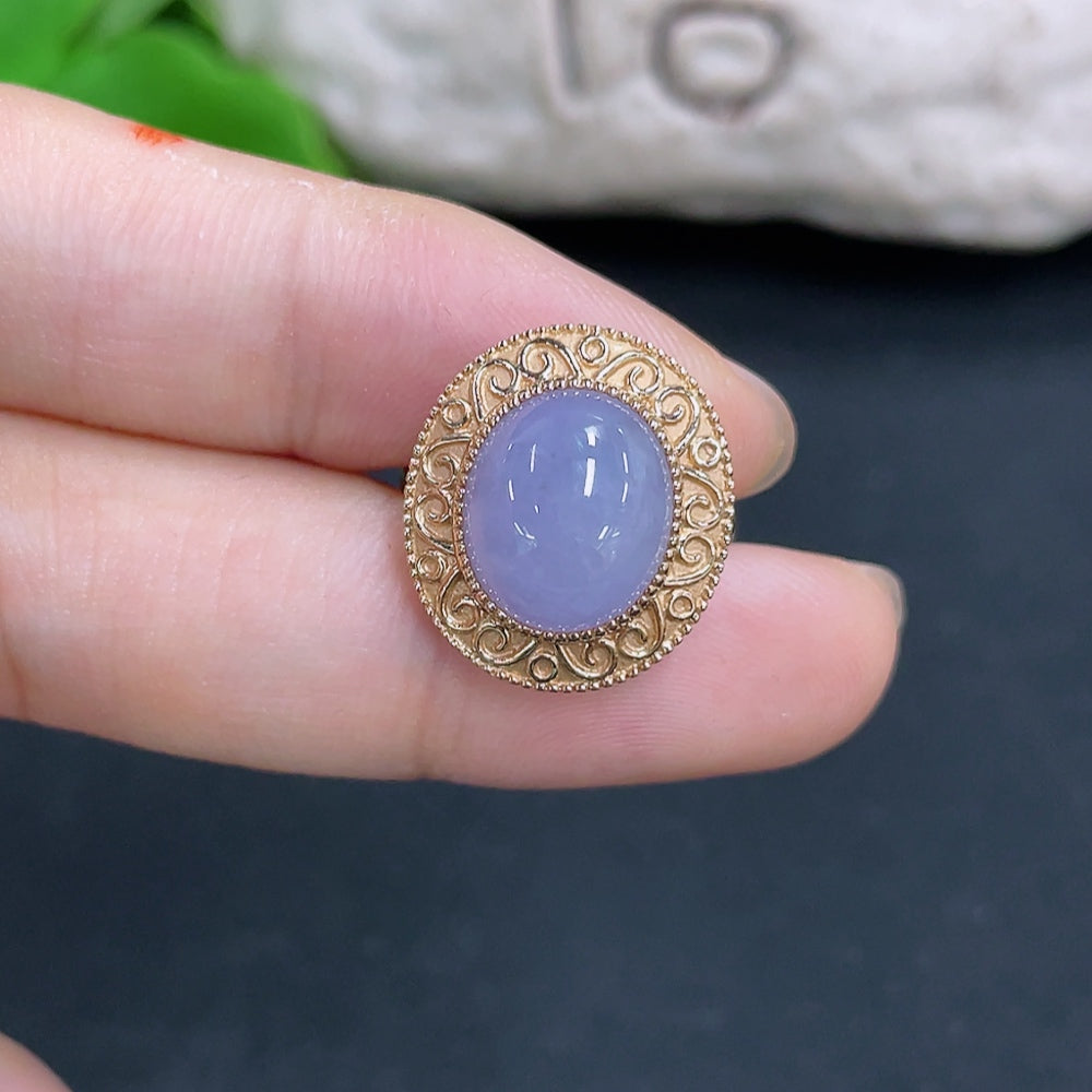 Jadeite Ring 18K Gold