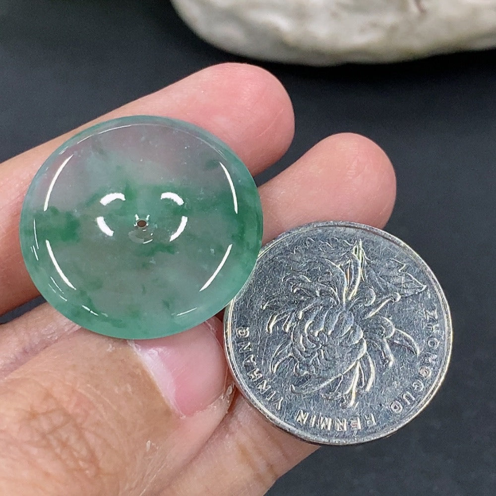 Jadeite Pendant Peace Knot