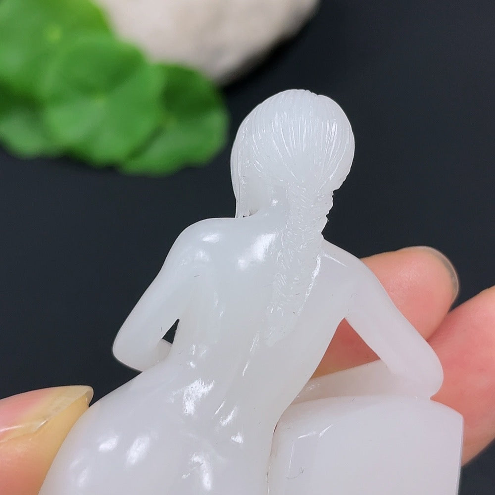 Hetian Jade Ornament, National Beauty and Heavenly Fragrance