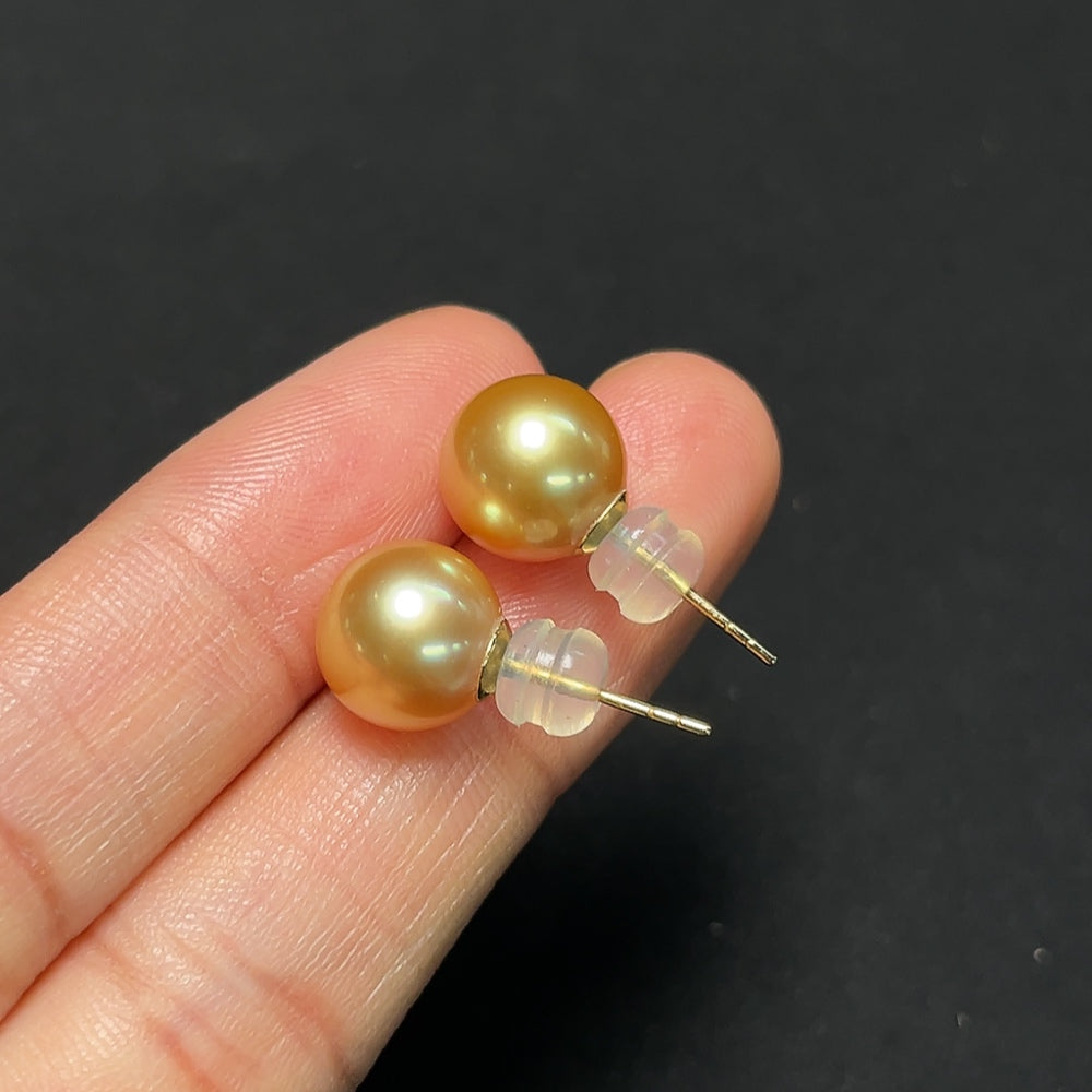 Saltwater Pearl Earrings 18K Gold