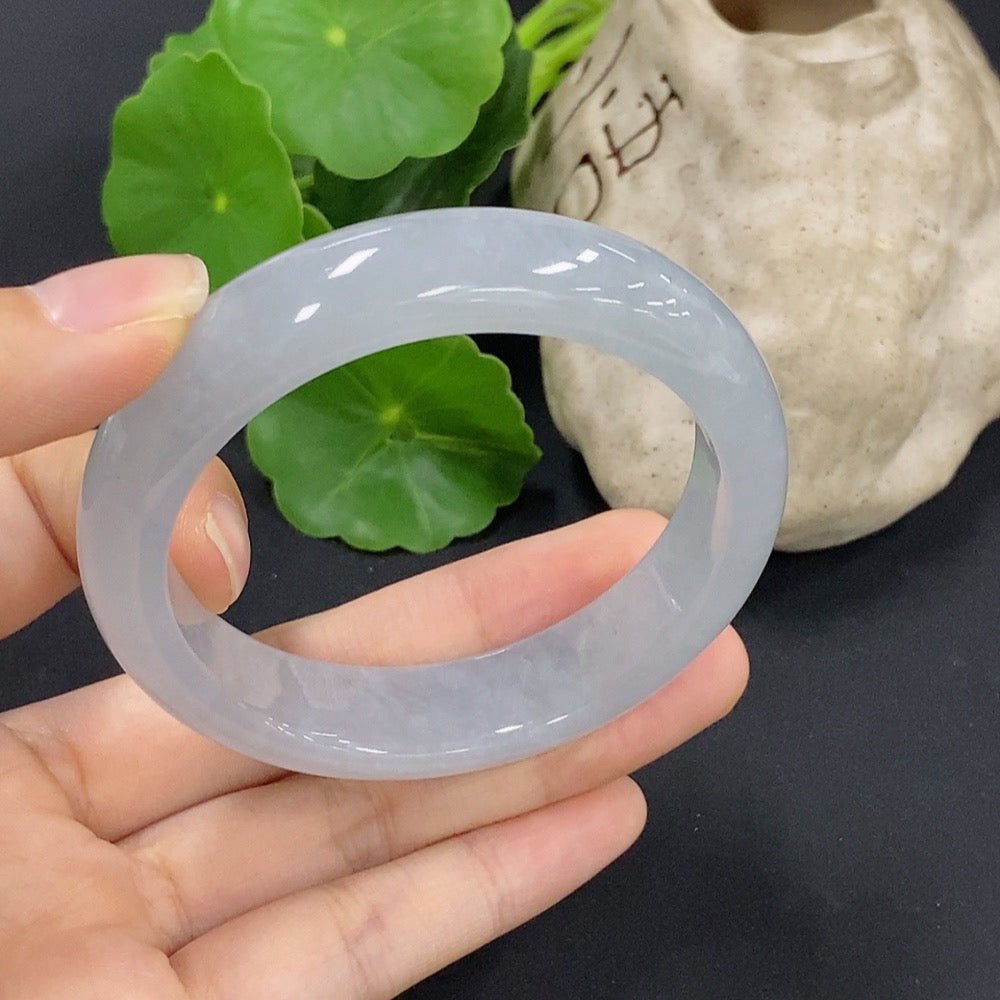 Jadeite Round Bracelet Size 54.5 Total Weight Approx. 58.76g