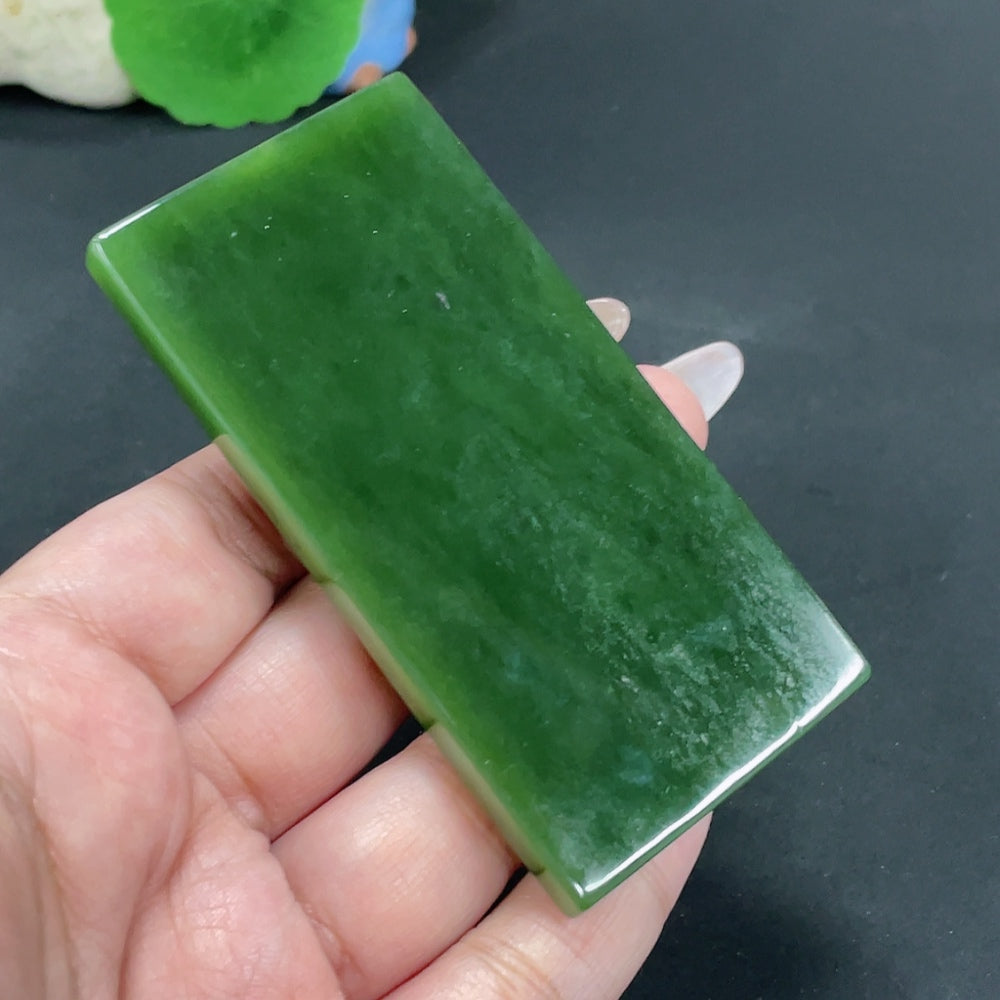 Hetian Jade Jasper Pendant Guanyin Total Weight Approx. 80.6g