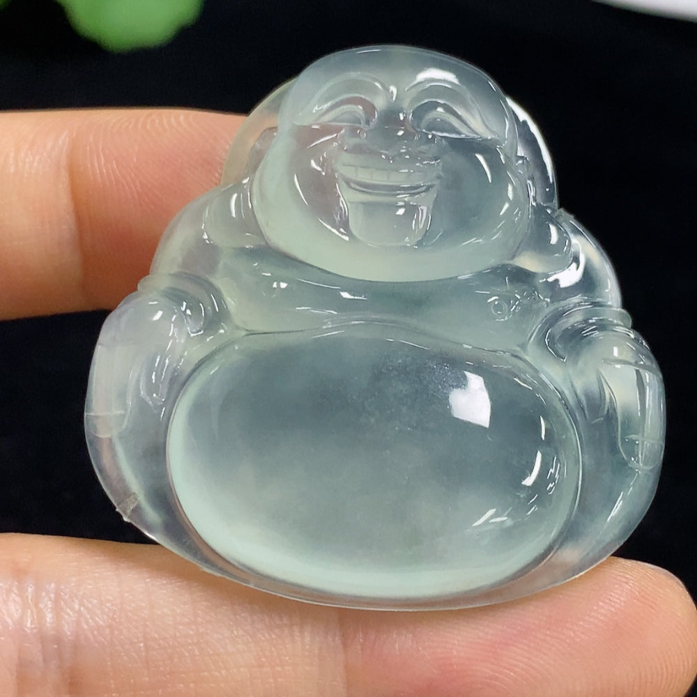 Jadeite Pendant Buddha Total Weight Approx. 17.74g