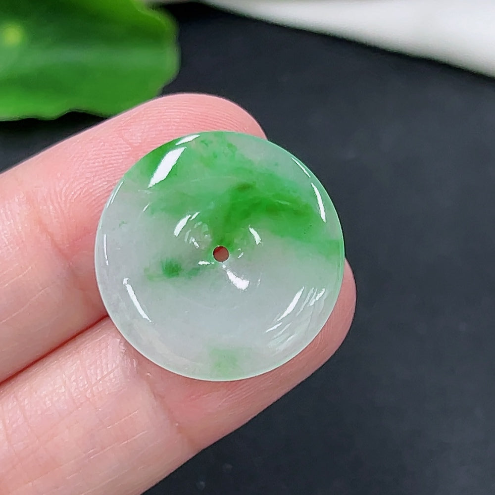 Jadeite Peace Knot Pendant (including other mineral components)