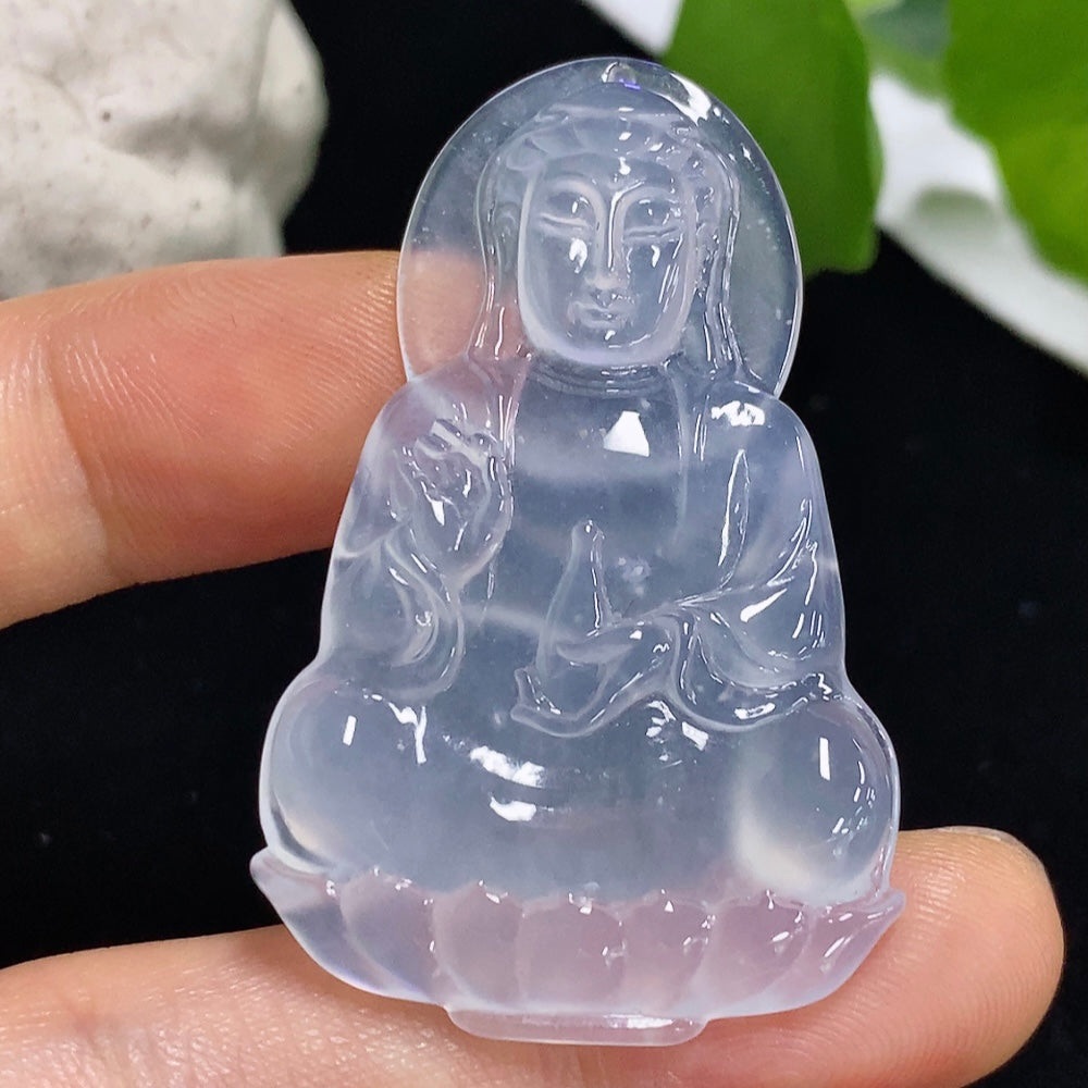 Jadeite Pendant Guanyin