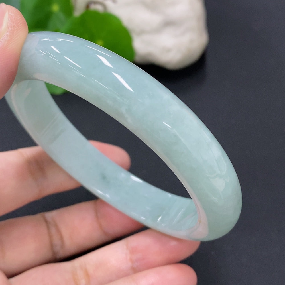 Jadeite Round Bangle Size 62 Total Weight Approx. 69.3g