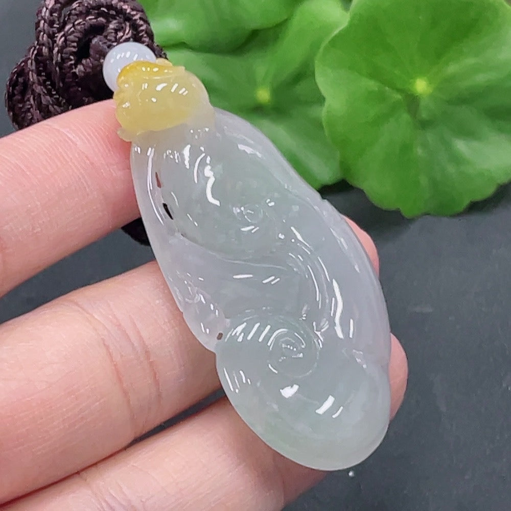 JadeiteRuyi Pendant Total Weight Approx. 23.8g