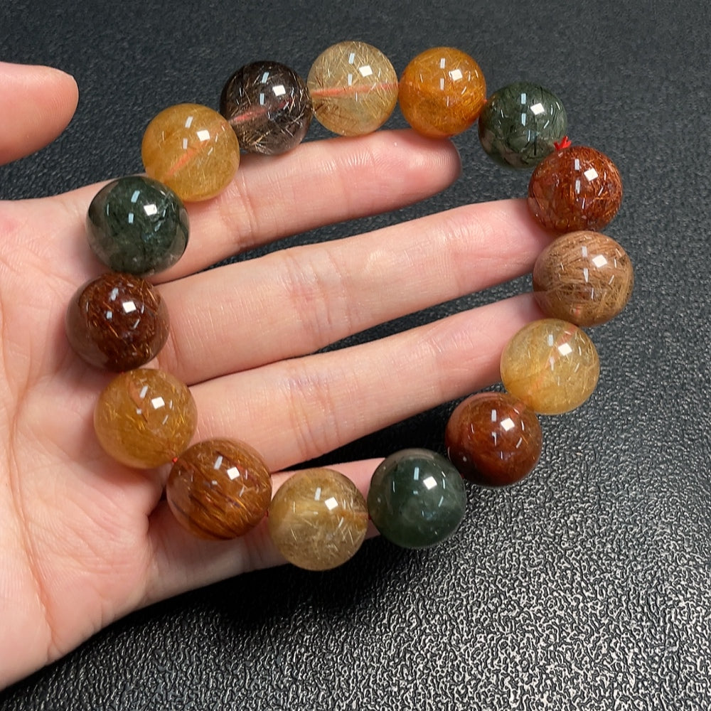 Crystal Bracelet Total Weight Approx. 76.99g Size About 15.2mm