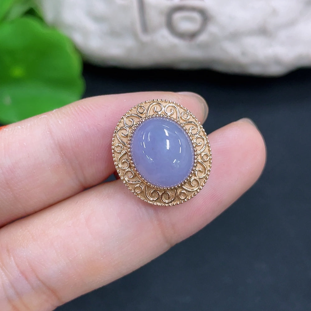 Jadeite Ring 18K Gold