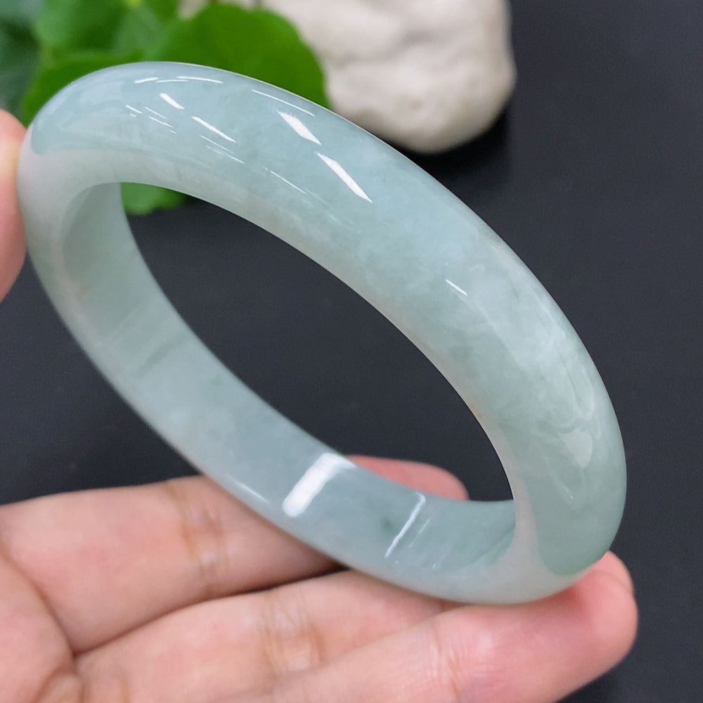 Jadeite Round Bangle Size 62 Total Weight Approx. 69.3g
