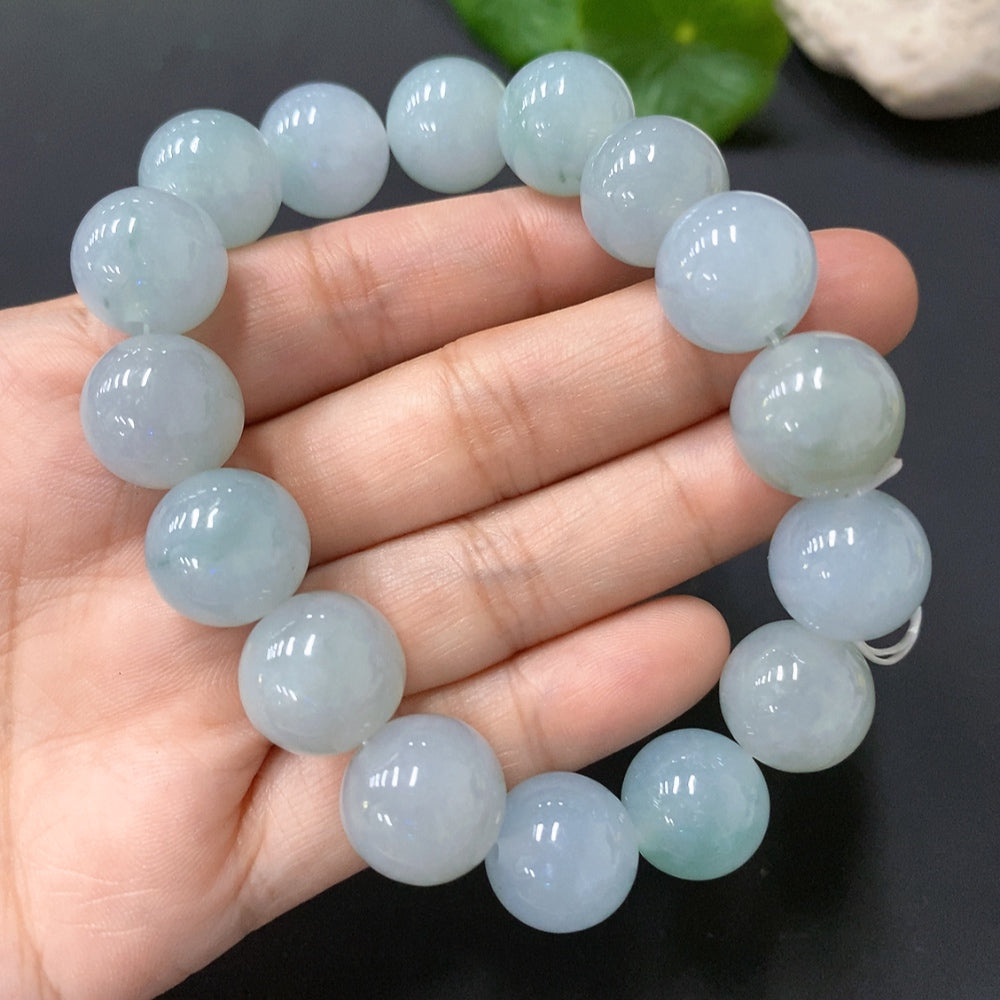 Jadeite Bracelet Approx.13.3mm Total Weight 66.244g