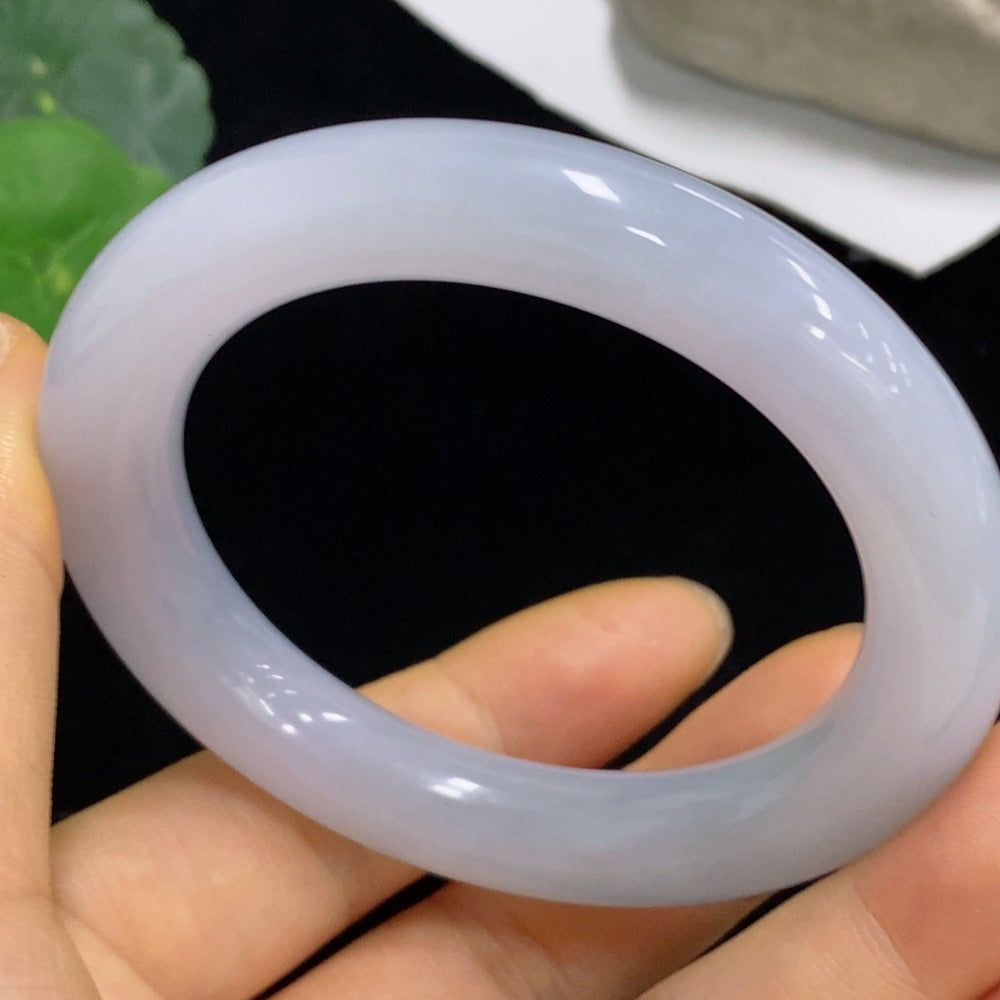 Jadeite Round Bangle Size 52.8 Total Weight Approx. 59.38g