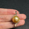 Seawater Pearl Pendant Color Origin Undetermined with Diamond Accents 74% Au Total Weight Approx. 4.38g Size Approx. 12.4mm