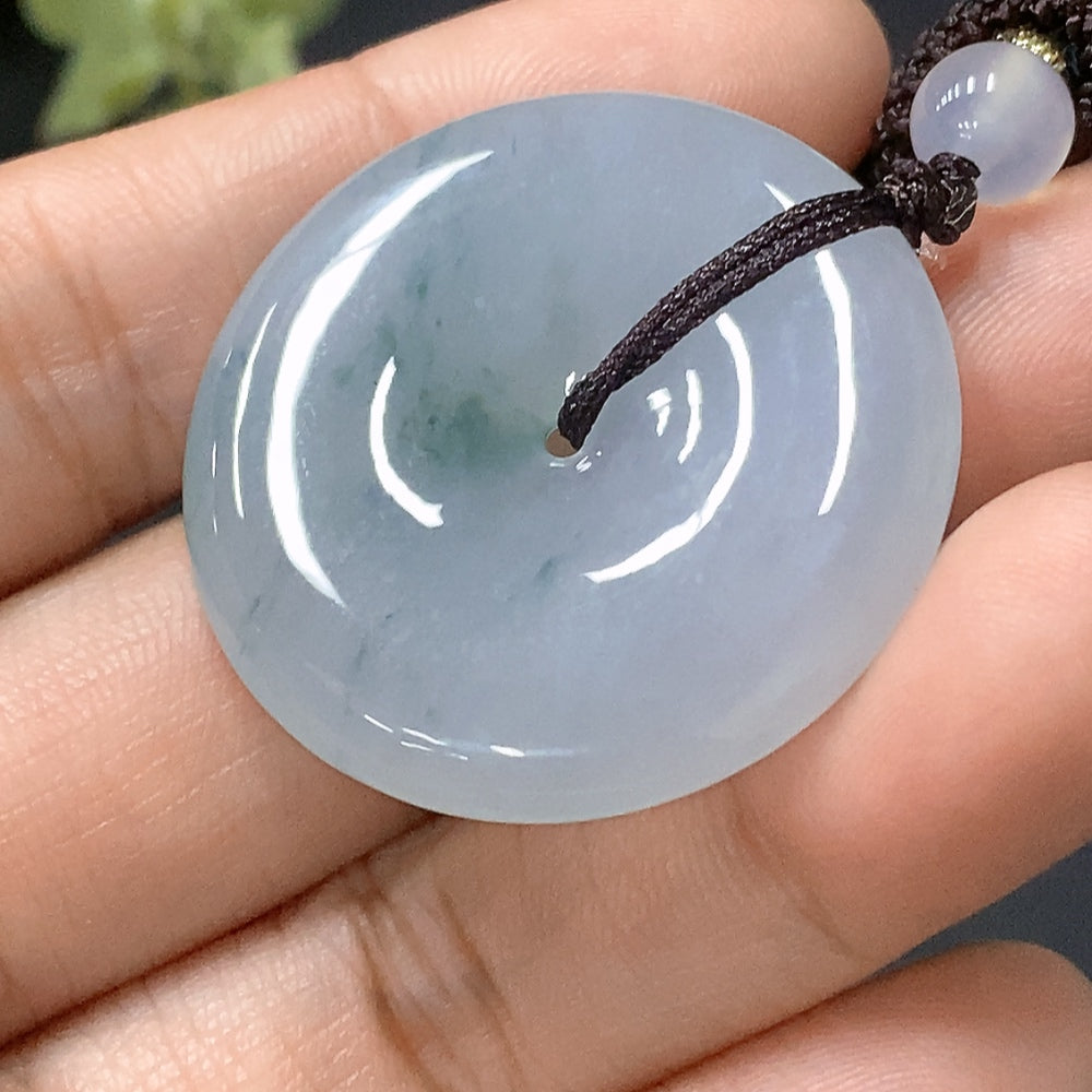 JadeitePeace Pendant, Total Weight: 14.068g