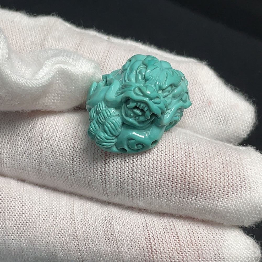 Turquoise Pendant, Total Weight Approx. 7.24g