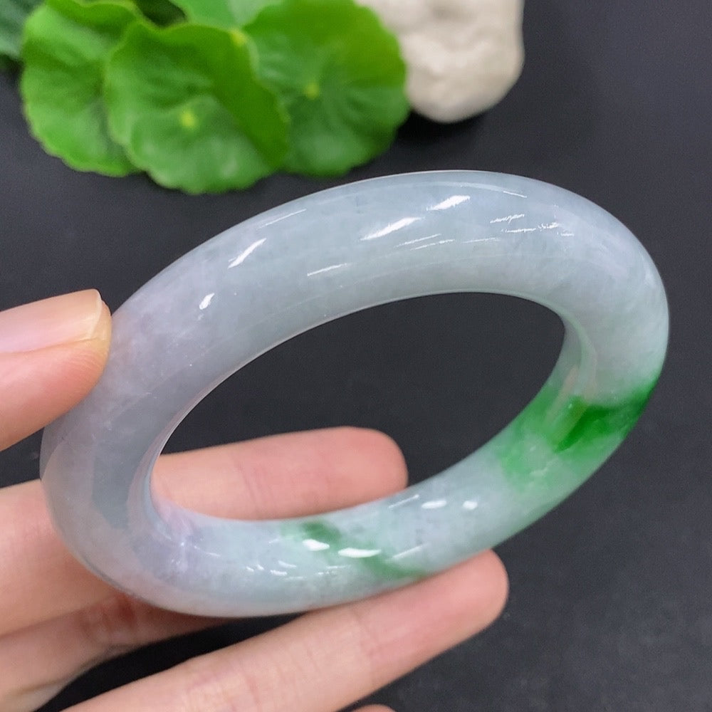 Jadeite Round Bangle