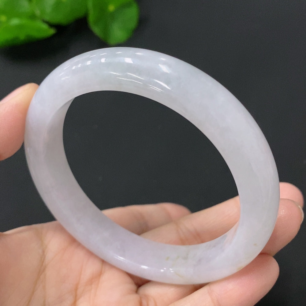 Jadeite Round Bangle Size 57.7mm Total Weight Approx. 59.26g