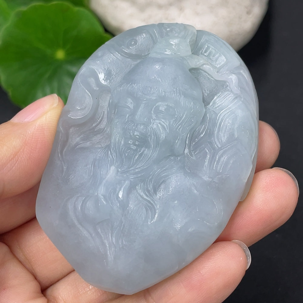 Jadeite Rough Pendant Total Weight Approx. 64.5g