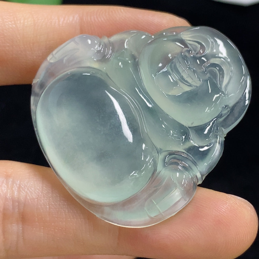 Jadeite Pendant Buddha Total Weight Approx. 17.74g