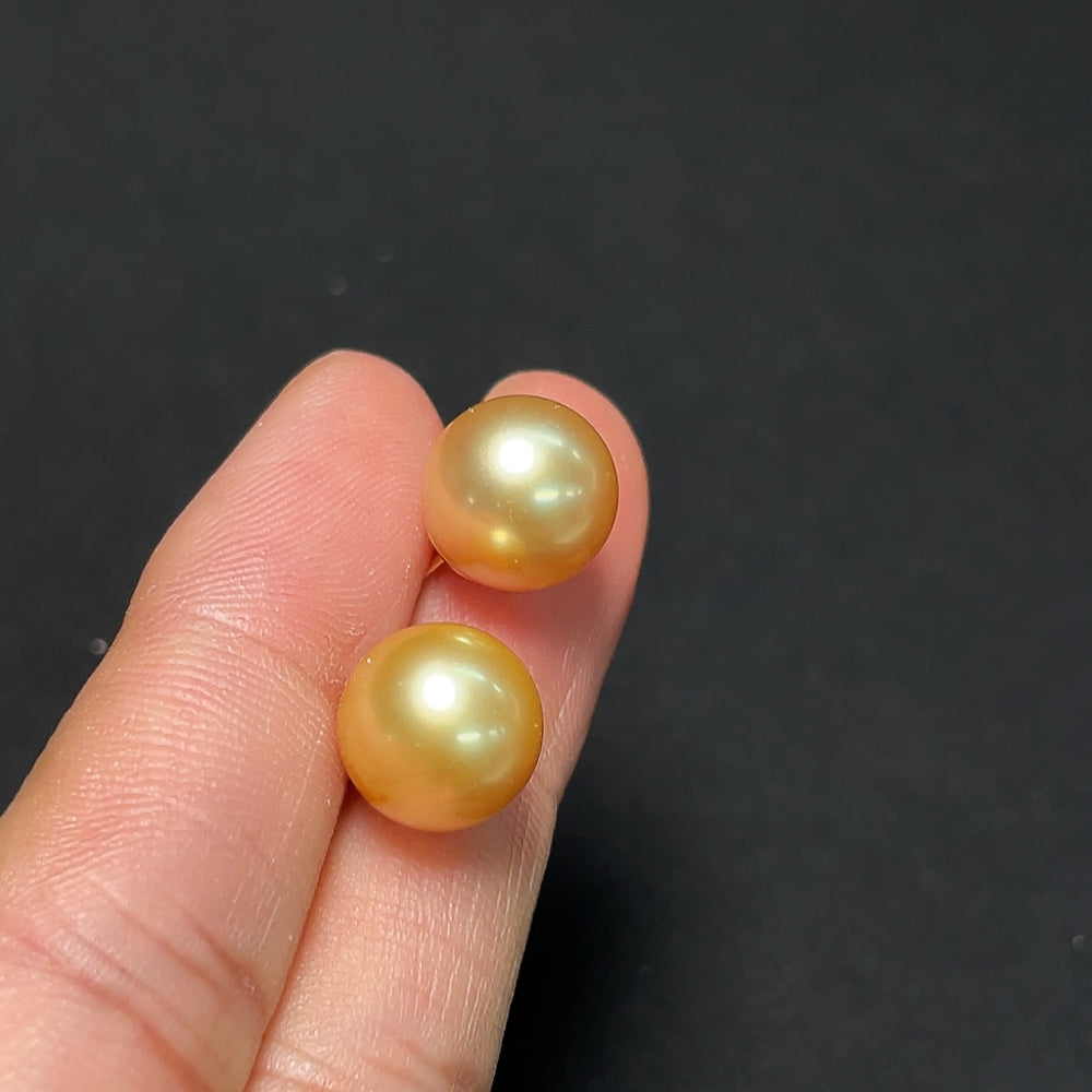 Saltwater Pearl Earrings 18K Gold
