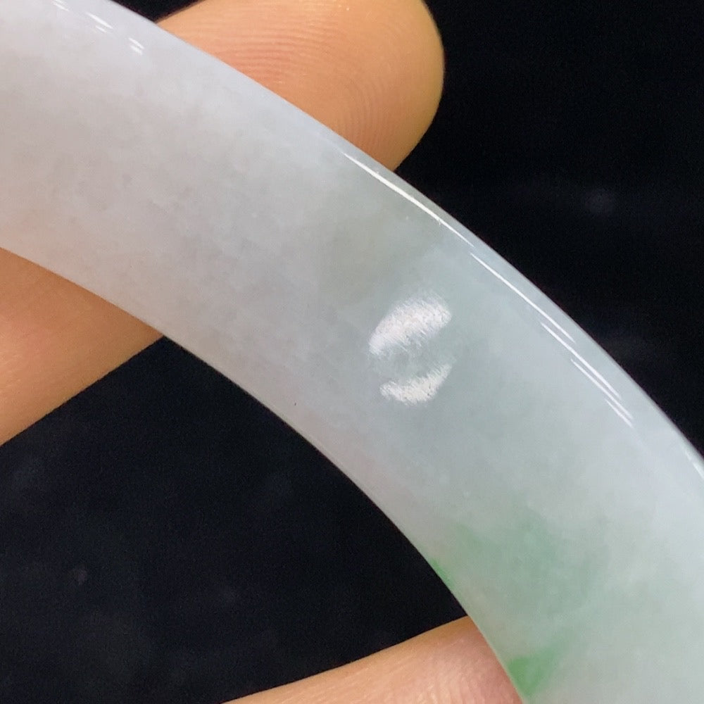 Jadeite Round Bracelet Size 56 Total Weight Approx. 55g
