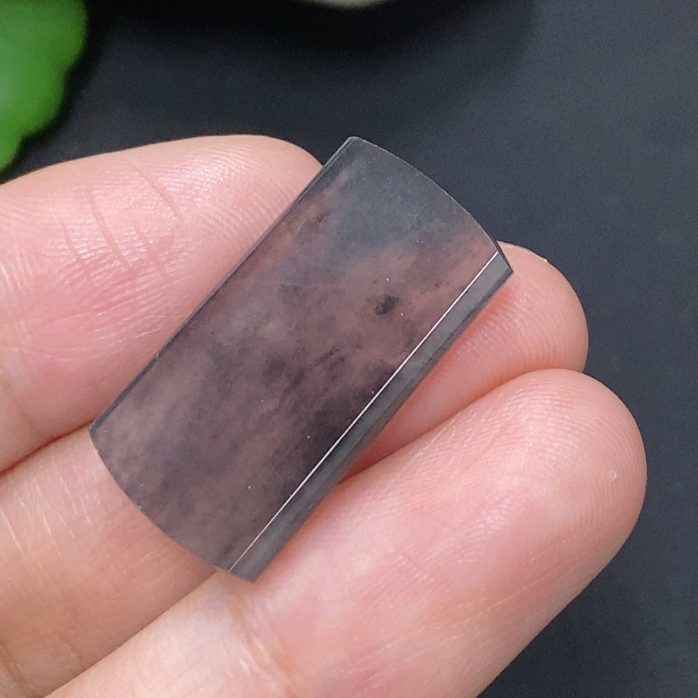Jadeite Plain Pendant Mounting Total Weight Approx. 3g