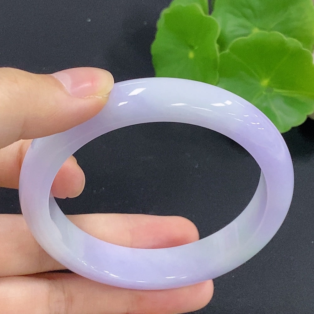 Jadeite Round Bangle Size 58 Total Weight Approx. 56.54g