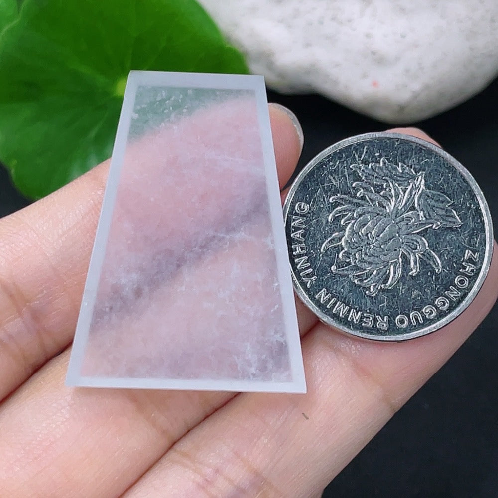 Jadeite Plain Pendant Total Weight Approx. 6.19g