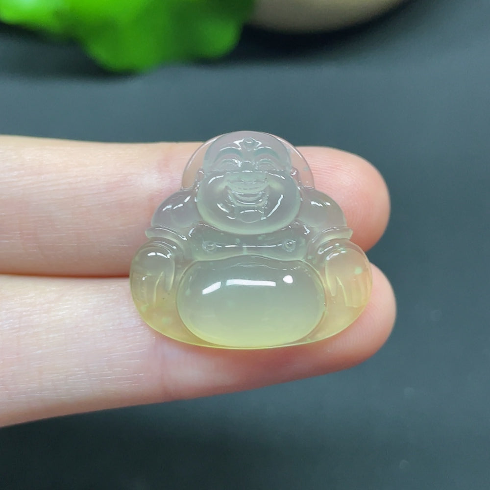 Jadeite Buddha Pendant