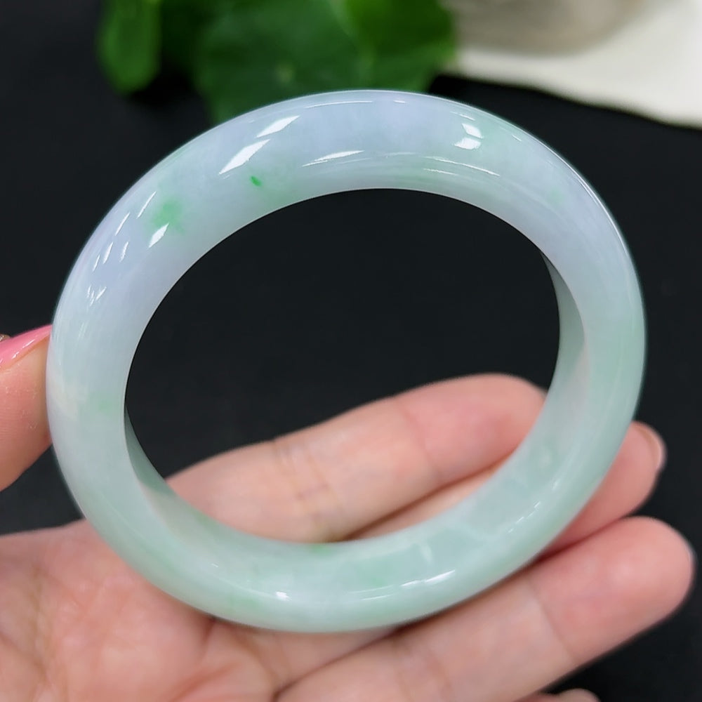 Jadeite Round Bangle