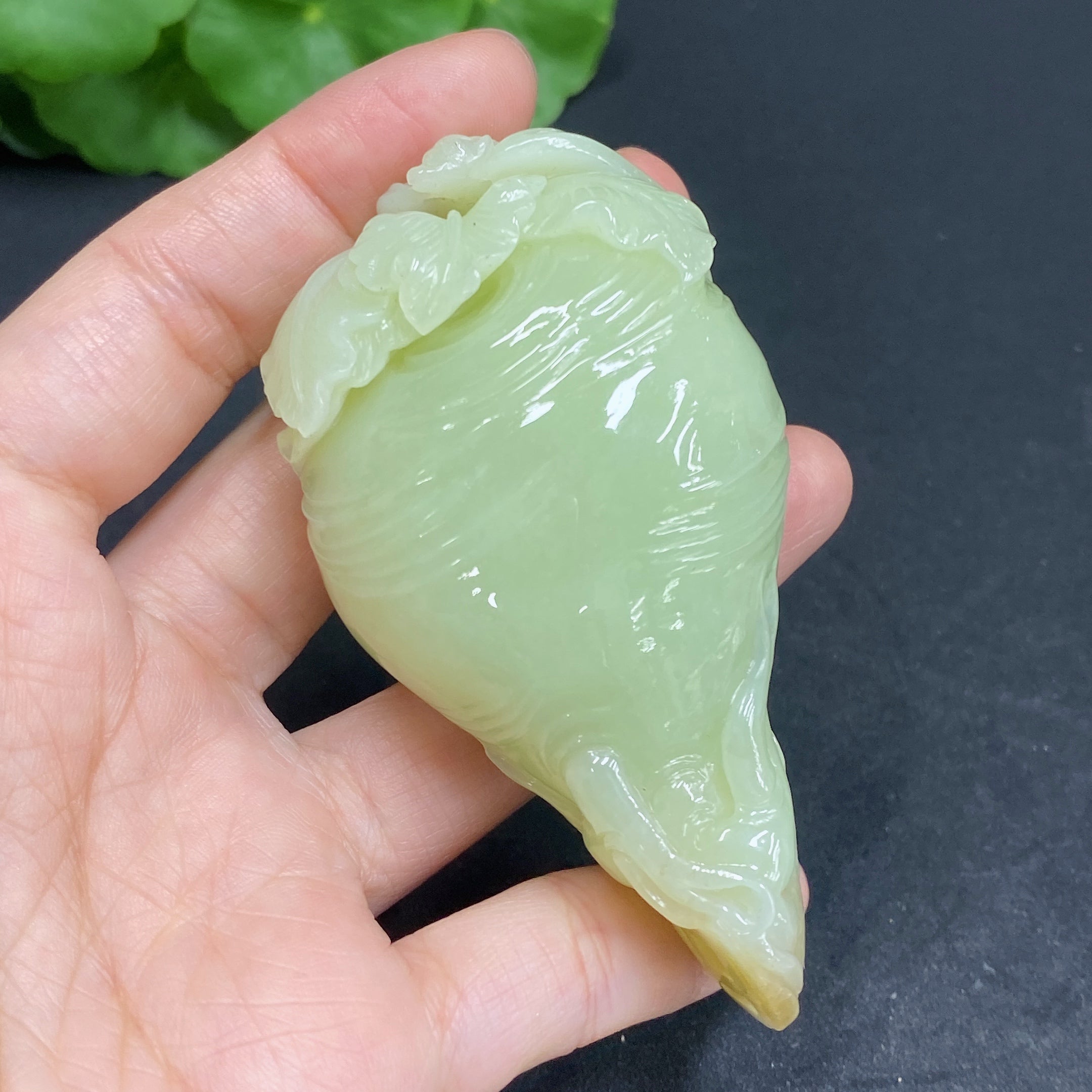Hetian Jade Pendant Ginseng