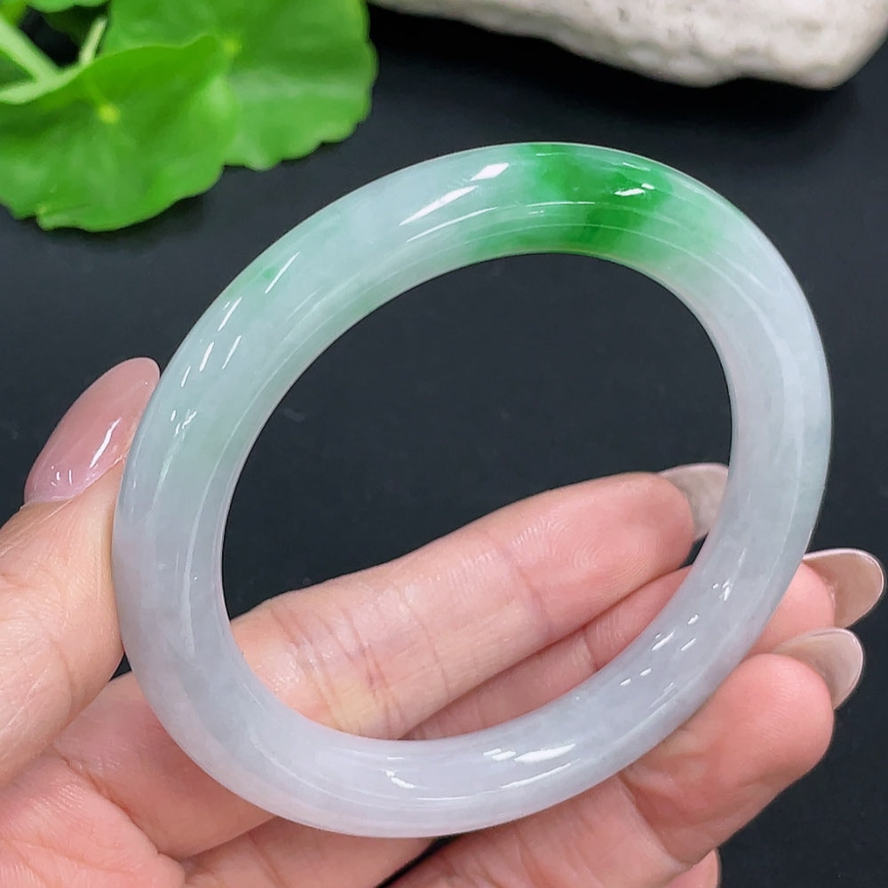 Jadeite Round Bangle