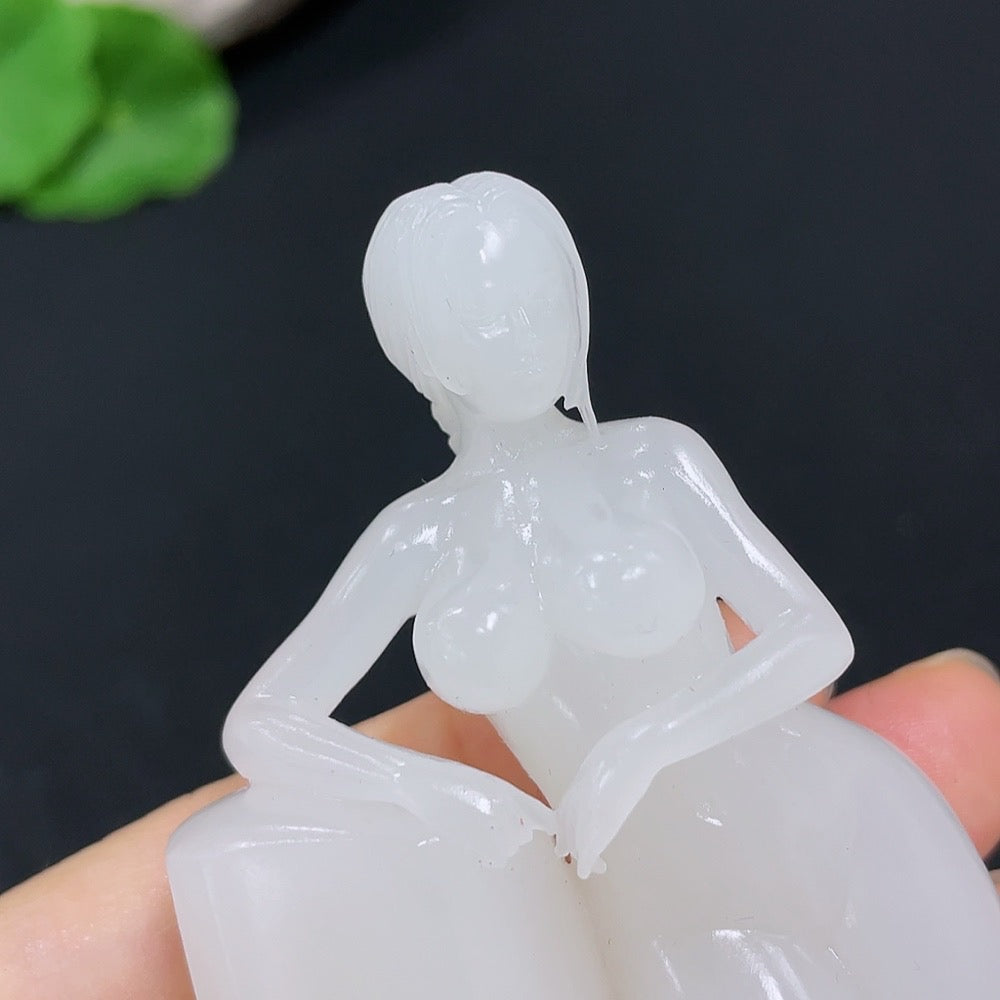 Hetian Jade Ornament, National Beauty and Heavenly Fragrance