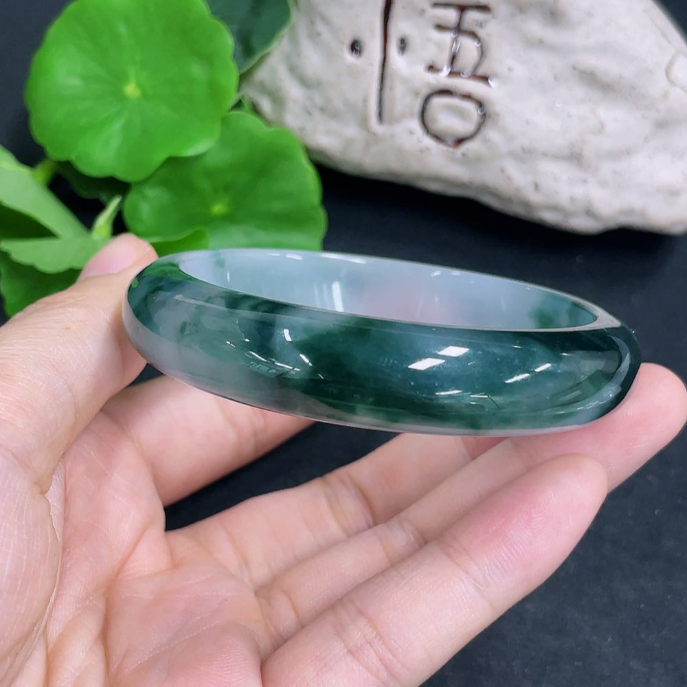 Jadeite Round Bangle