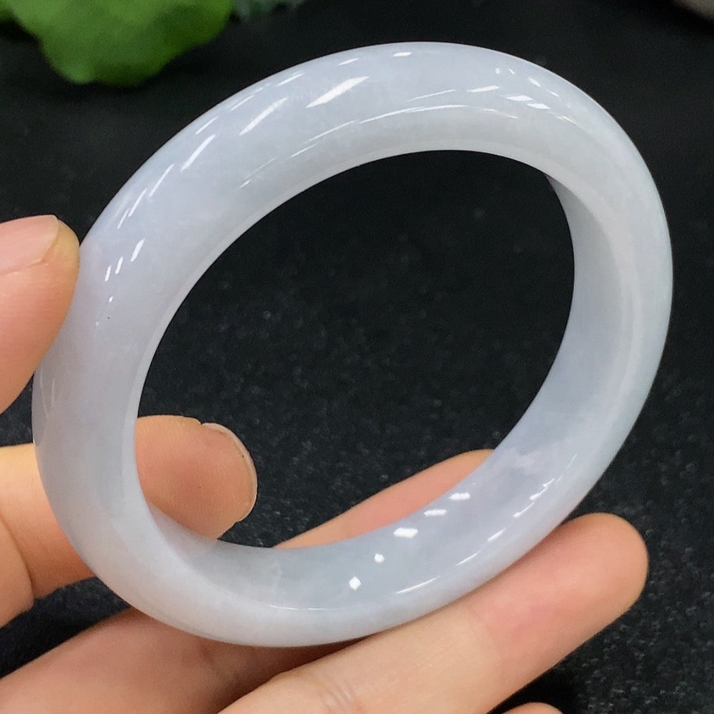 Jadeite Regular Bangle, Inner Diameter 53.6, Total Weight 52.990g