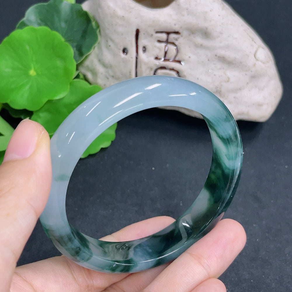 Jadeite Round Bangle