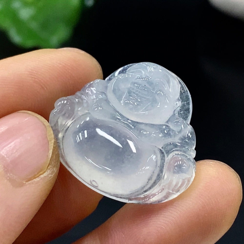 Jadeite Buddha Pendant Total Weight Approx. 5.51g