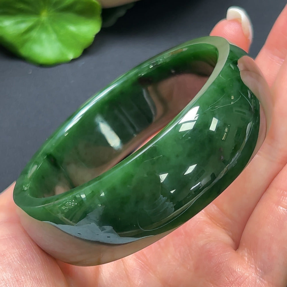 Hetian Jade Jasper Round Bracelet