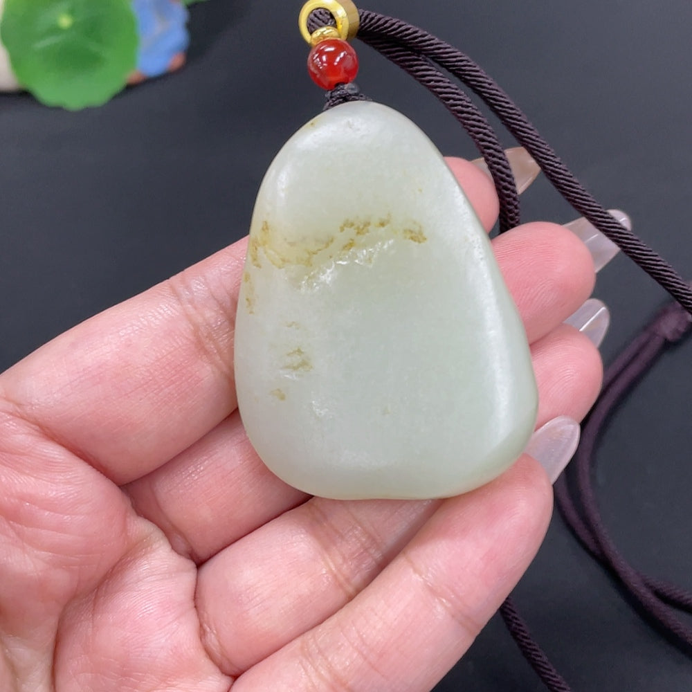 Hetian Jade Pendant Guanyin