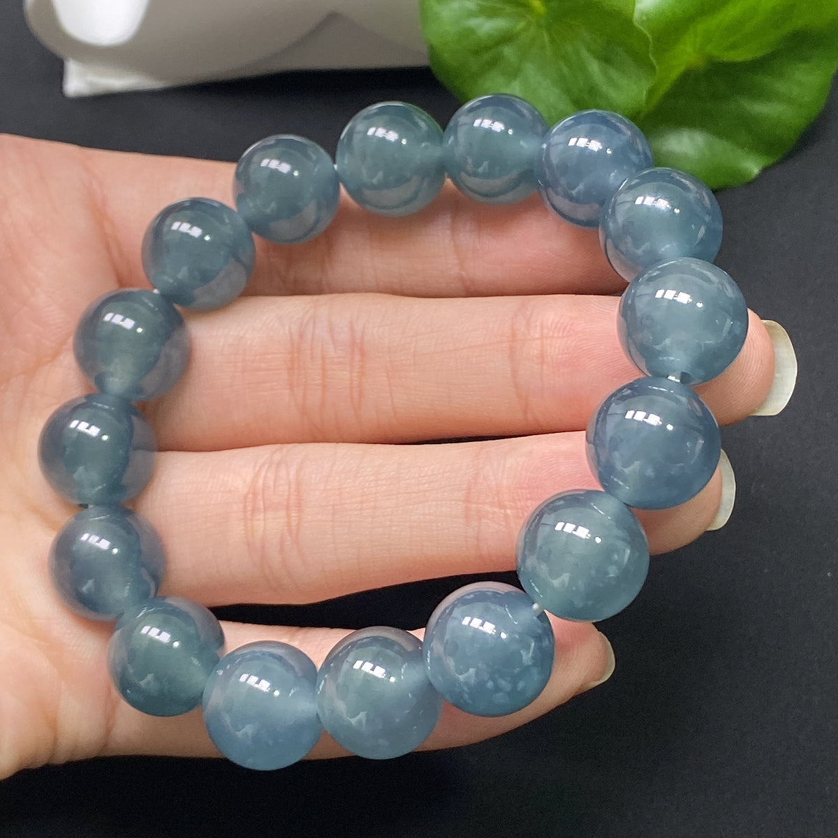 Jadeite Bracelet Size 13 Total Weight Approx. 58.35g
