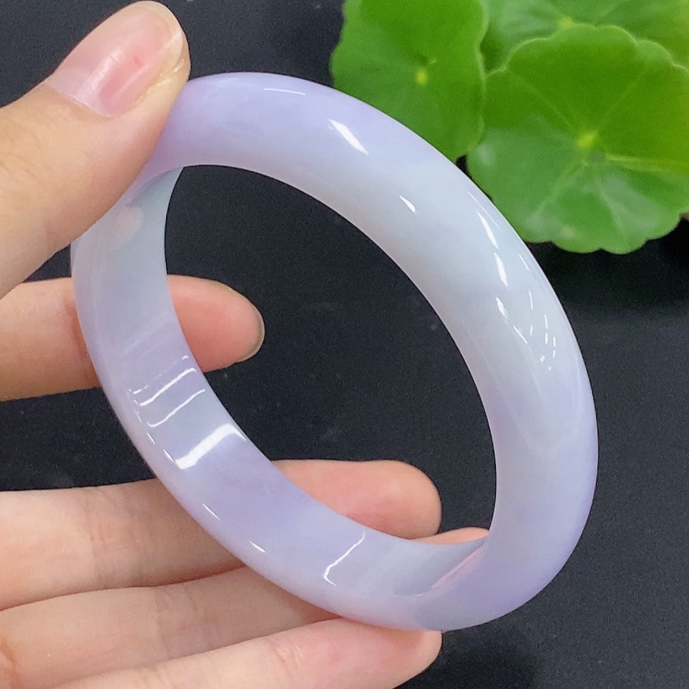 Jadeite Round Bangle Size 58 Total Weight Approx. 56.54g