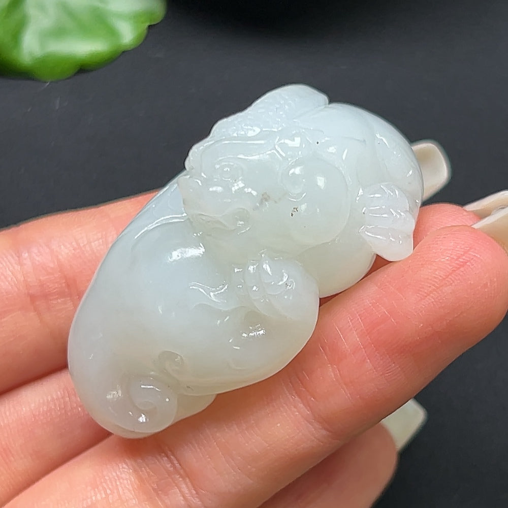 Hetian Jade Pi Xiu Pendant Total Weight Approx. 45.14g